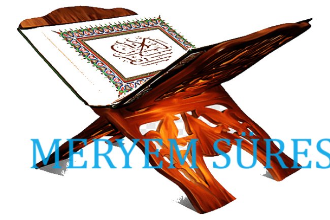 Meryem Süresi Meali