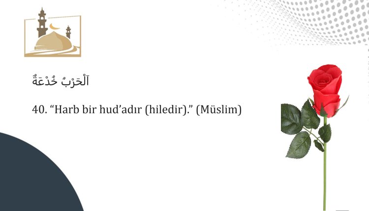 40 Hadis Şerif